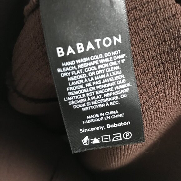 Aritzia Babaton Brown Tank Scupt Halter Womens M - Picture 7 of 9